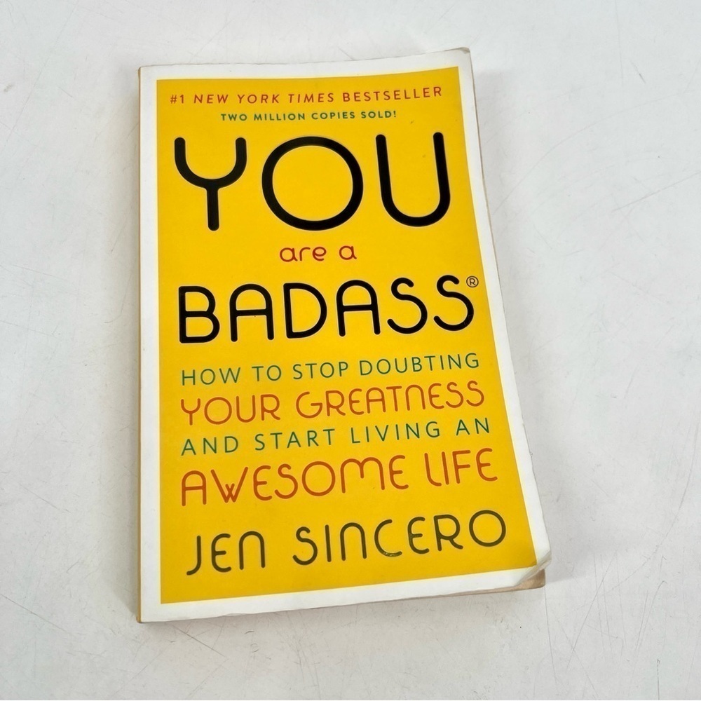 YOU ARE A BADASS by Jen Sincero Softback Book